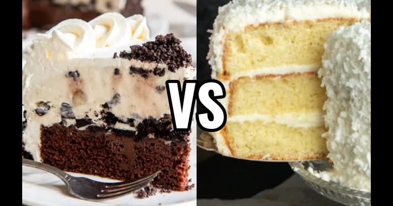 Coconut Cake vs. Ice Cream Cake