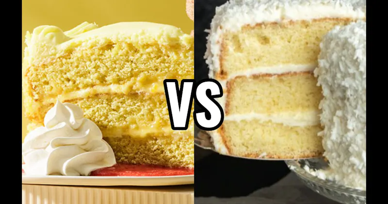 Coconut Cake vs. Lemon Cake