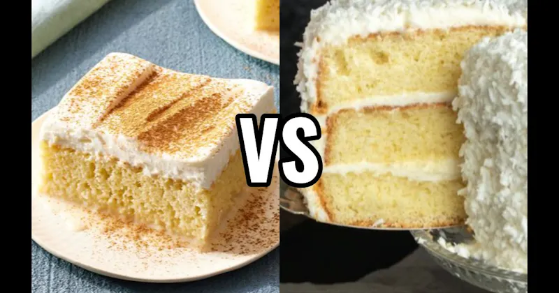 Coconut Cake vs. Tres Leches Cake
