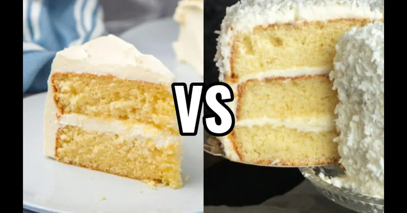 Coconut Cake vs. Vanilla Cake