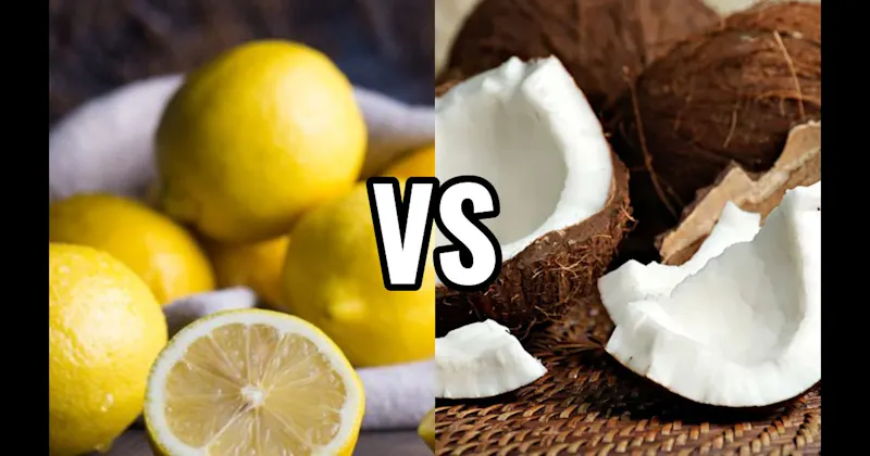 Coconut vs. Lemon