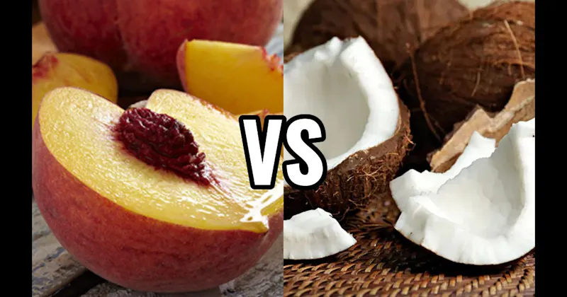 Coconut vs. Peach
