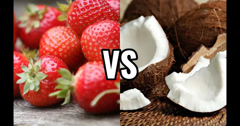 Coconut vs. Strawberry