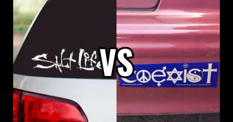 Coexist vs. Salt Life