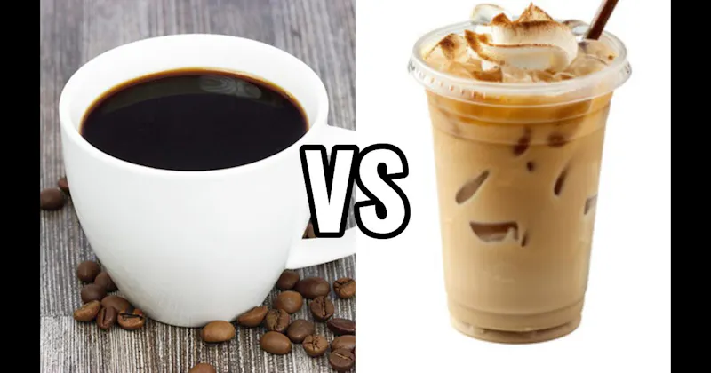 Coffee vs. Iced Coffee