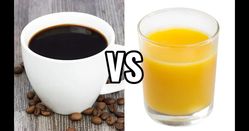 Coffee vs. Orange Juice