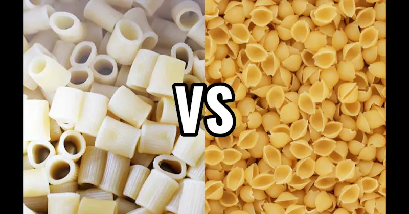 Conchiglie vs. Rigatoni