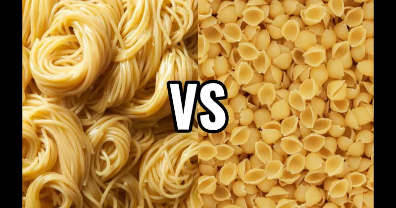 Conchiglie vs. Spaghetti
