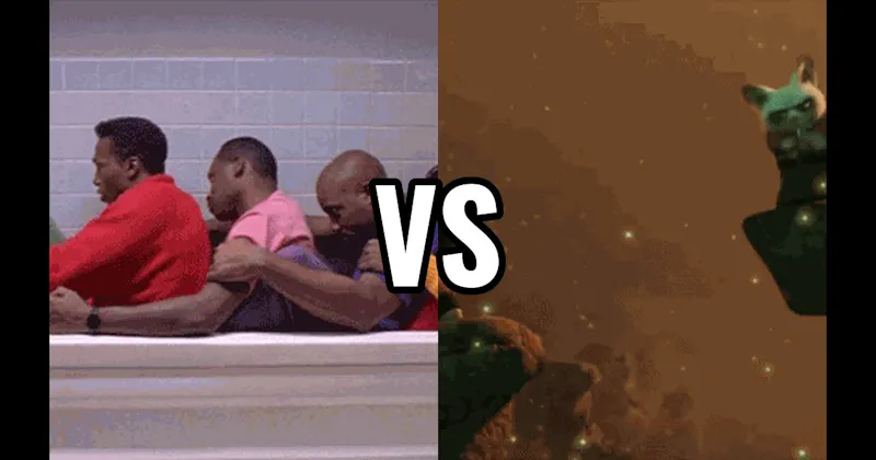Cool Runnings vs. Kung Fu Panda (Training)