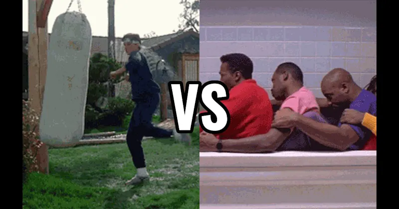 Cool Runnings vs. The Karate Kid