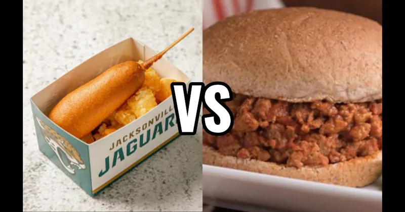 Corn Dog vs. Sloppy Joe