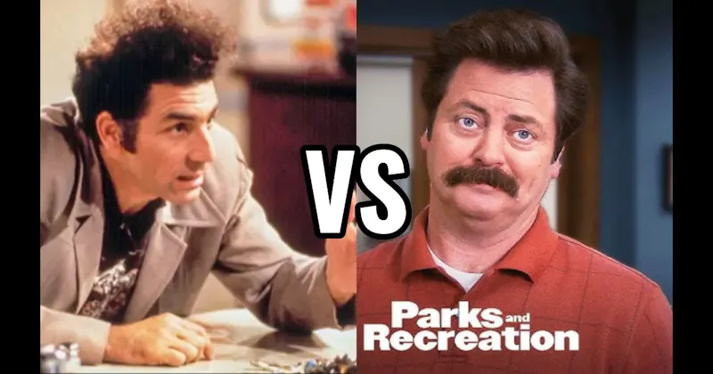 Cosmo Kramer (Seinfeld) vs. Ron Swanson (Parks and Recreation)