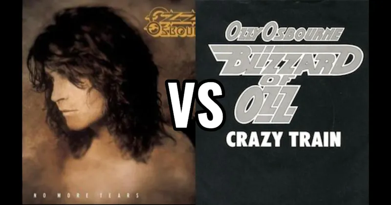 Crazy Train vs. No More Tears