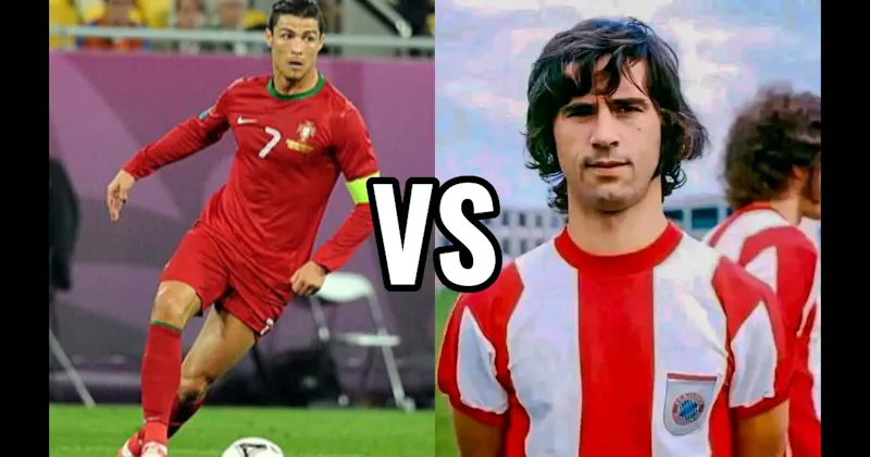 Cristiano Ronaldo vs. Gerd Müller
