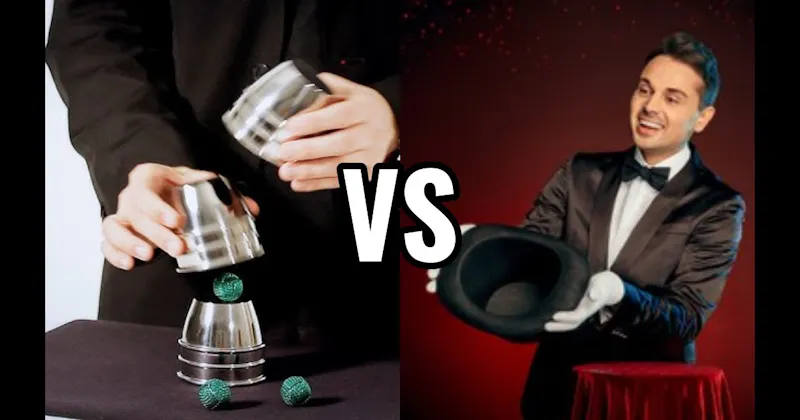 Cups and Balls vs. Vanishing Act