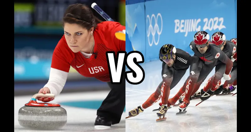 Curling vs. Short Track Speed Skating