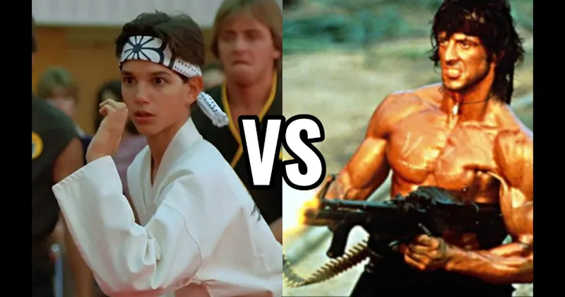 Daniel LaRusso (Karate Kid) vs. Rambo
