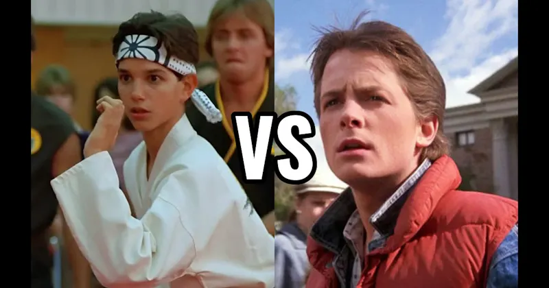Daniel LaRusso (Karate Kid) vs. Marty McFly (Back to the Future)