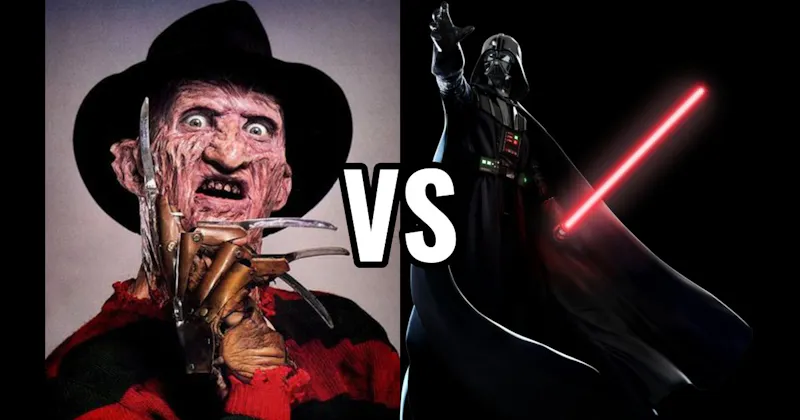 Darth Vader vs. Freddy Krueger (A Nightmare on Elm Street)