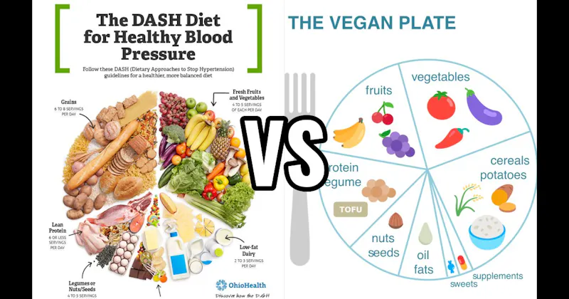 DASH Diet vs. Vegan Diet