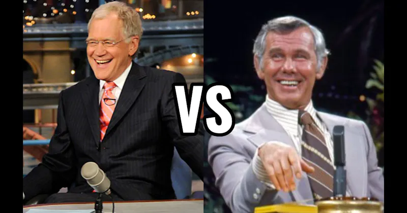 David Letterman vs. Johnny Carson