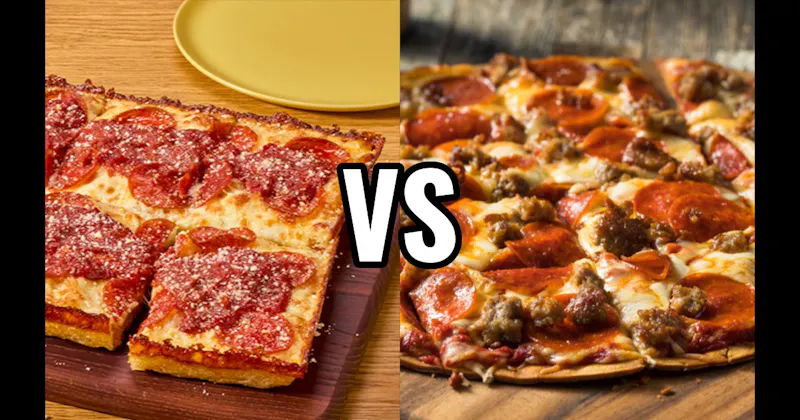 Detroit-Style Pizza vs. St. Louis-Style Pizza