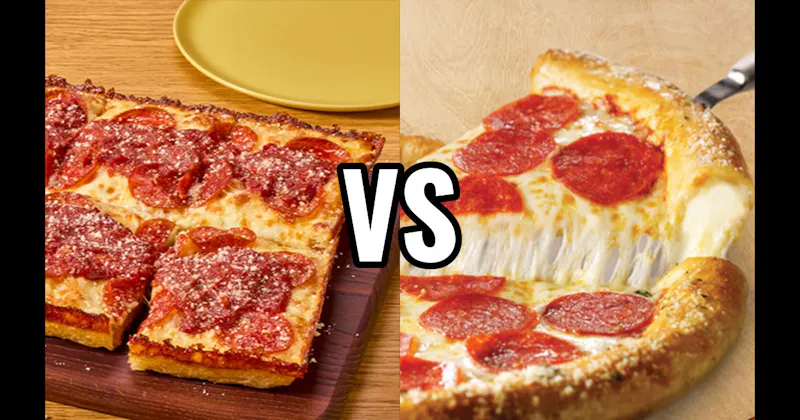 Detroit-Style Pizza vs. Stuffed Crust Pizza