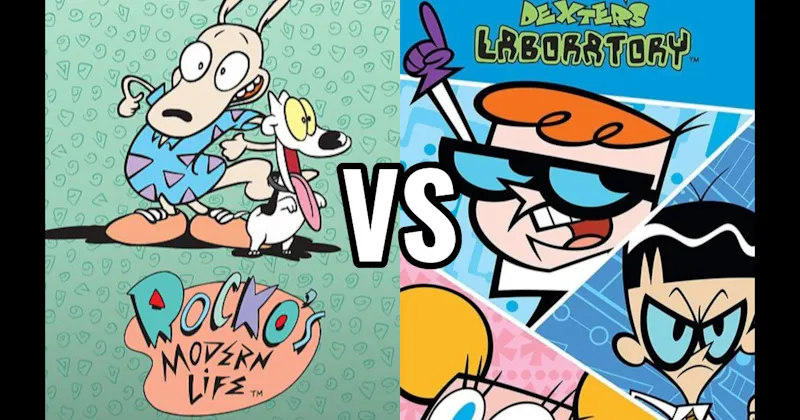Dexter’s Laboratory vs. Rocko’s Modern Life