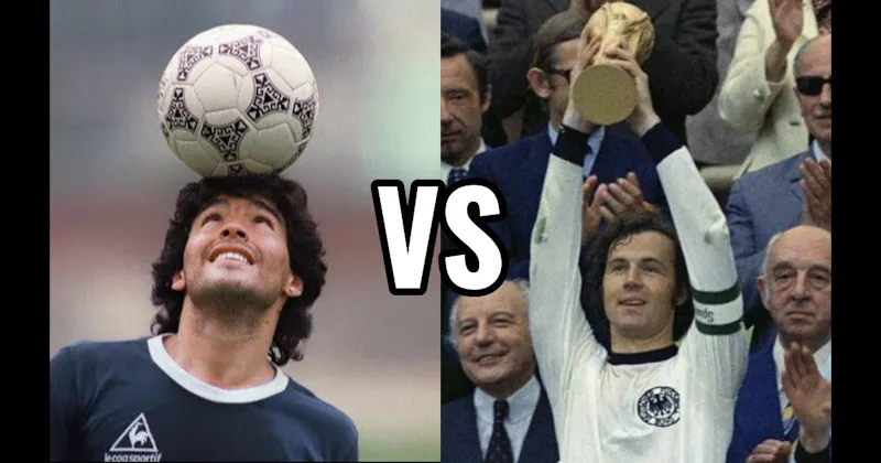 Diego Maradona vs. Franz Beckenbauer