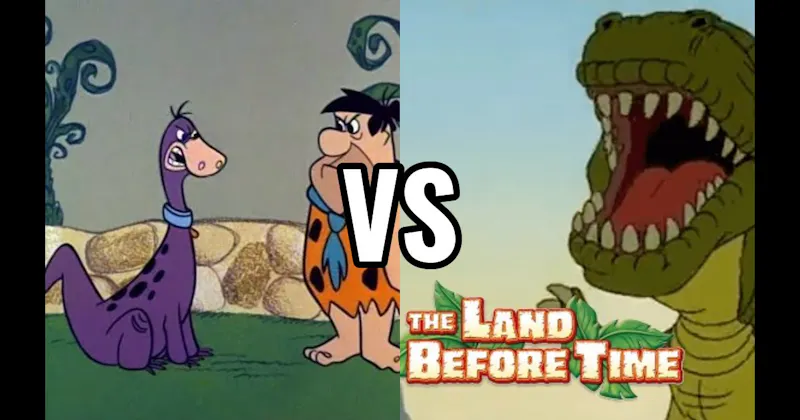 Dino (Flintstones) vs. Sharptooth