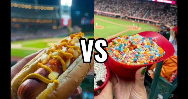 Dippin’ Dots vs. Hot Dogs