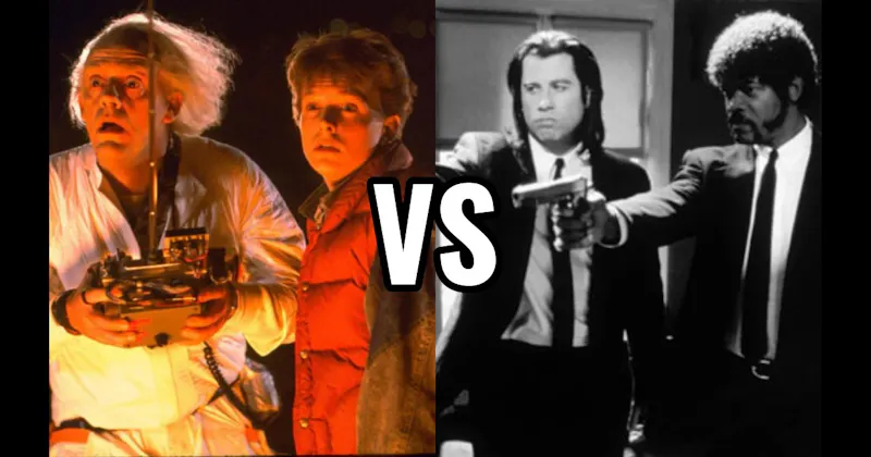 Doc & Marty (Back to the Future) vs. Jules Winnfield & Vincent Vega (Pulp Fiction)