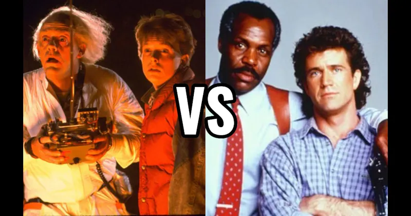 Doc & Marty (Back to the Future) vs. Martin Riggs & Roger Murtaugh (Lethal Weapon)