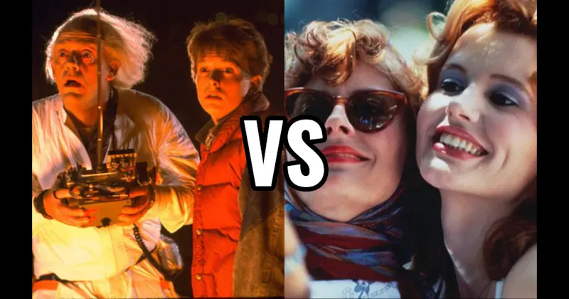 Doc & Marty (Back to the Future) vs. Thelma & Louise (Thelma & Louise)