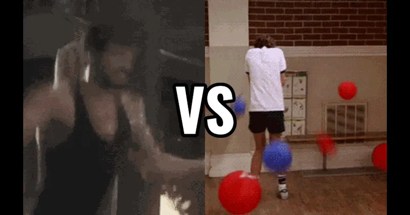 Dodgeball (Training) vs. Rocky (Training)