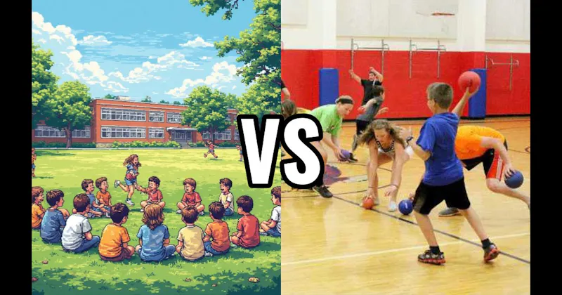 Dodgeball vs. Duck, Duck, Goose