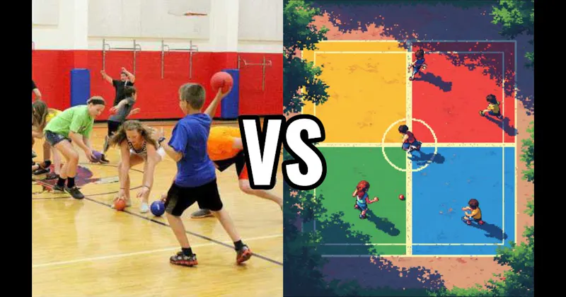 Dodgeball vs. Four Square