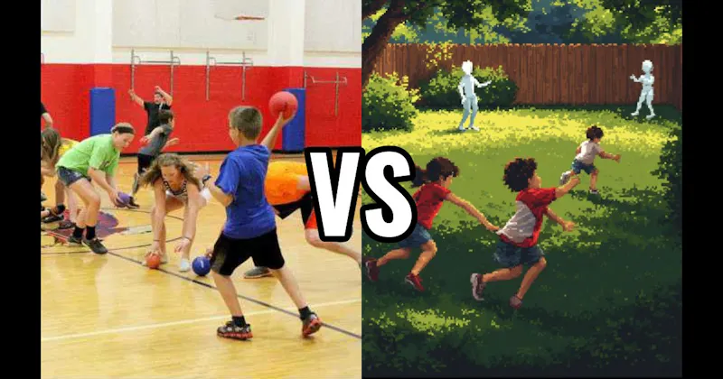 Dodgeball vs. Freeze Tag