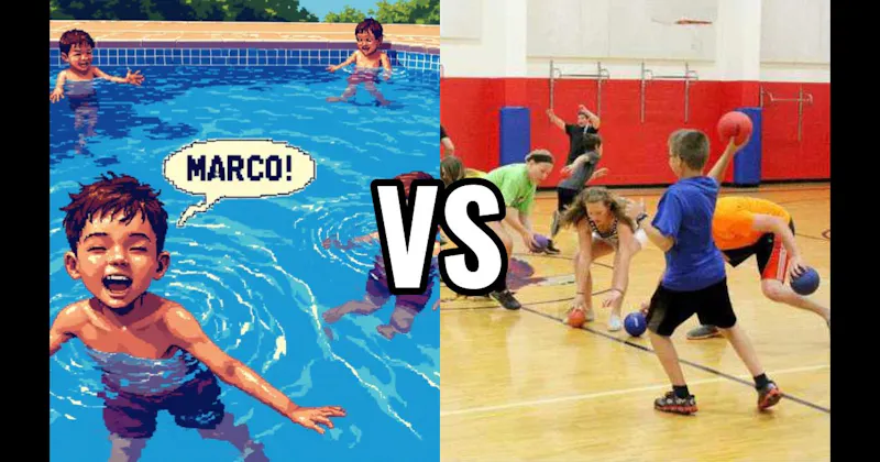 Dodgeball vs. Marco Polo