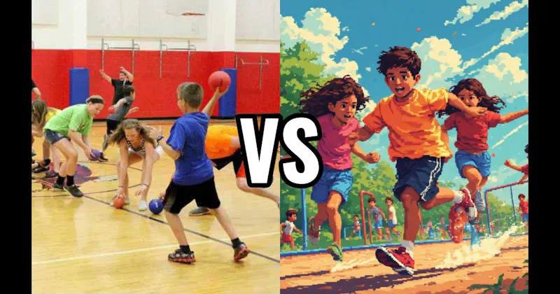 Dodgeball vs. Tag
