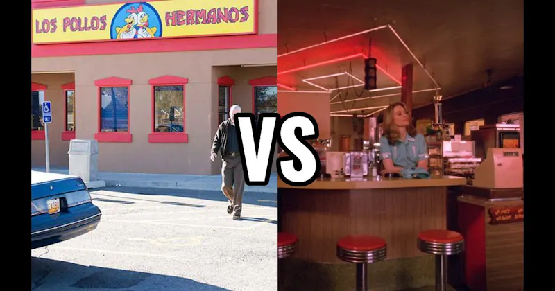 Double R Diner (Twin Peaks) vs. Los Pollos Hermanos (Breaking Bad)