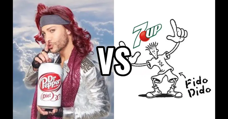 Dr Pepper’s Lil’ Sweet vs. Fido Dido (7UP)