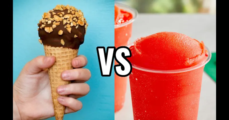 Drumstick vs. Italian Ice