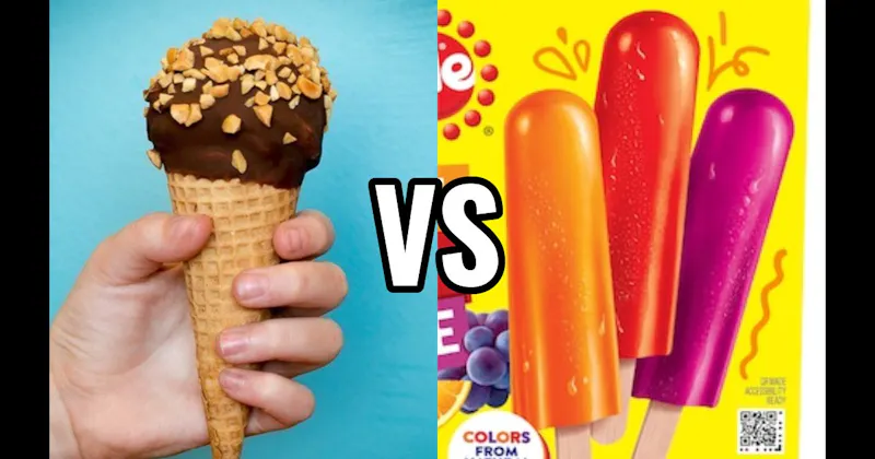 Drumstick vs. Popsicles