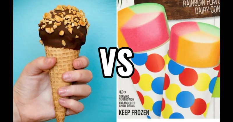 Drumstick vs. Push Pops
