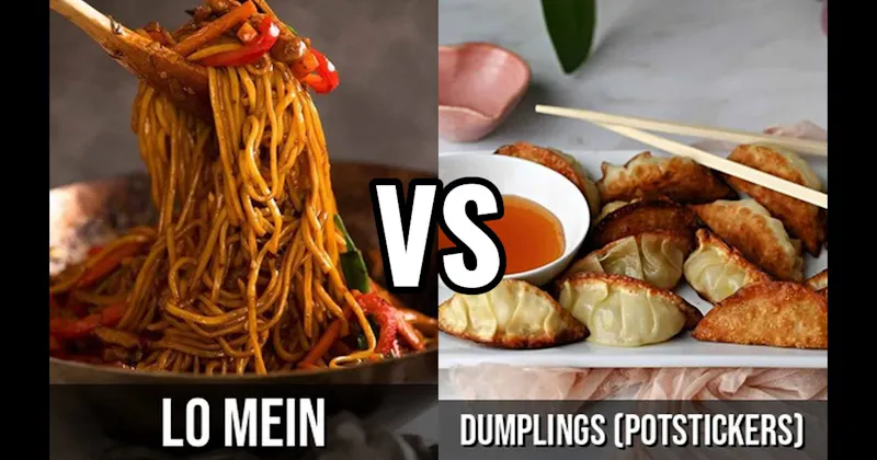 Dumplings vs. Lo Mein