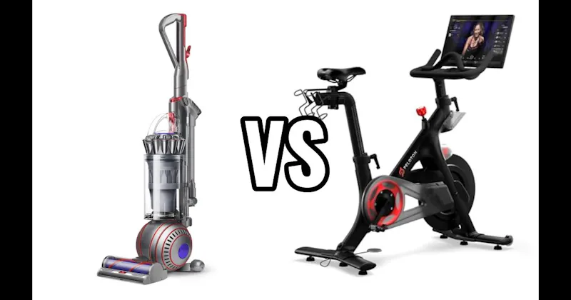 DYSON VACUUM vs. PELOTON BIKE