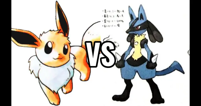 Eevee vs. Lucario