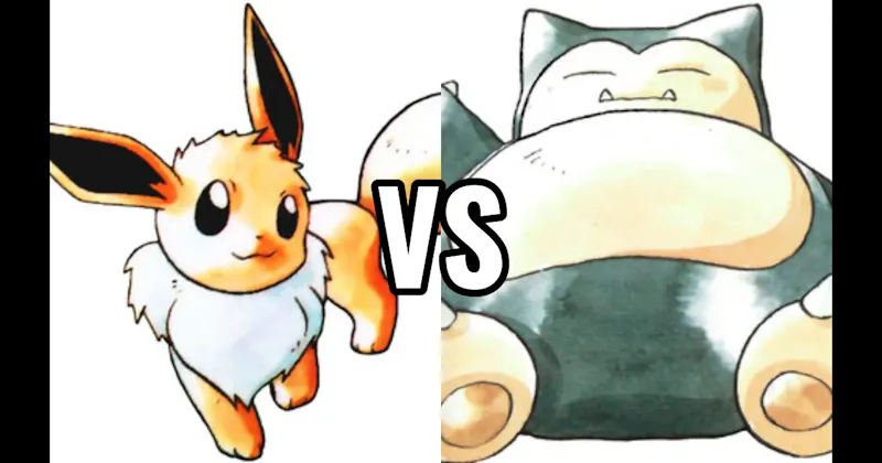Eevee vs. Snorlax