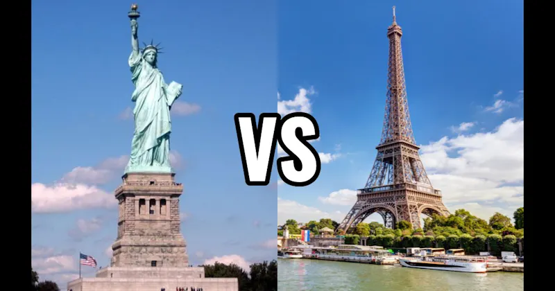 Eiffel Tower vs. Statue of Liberty